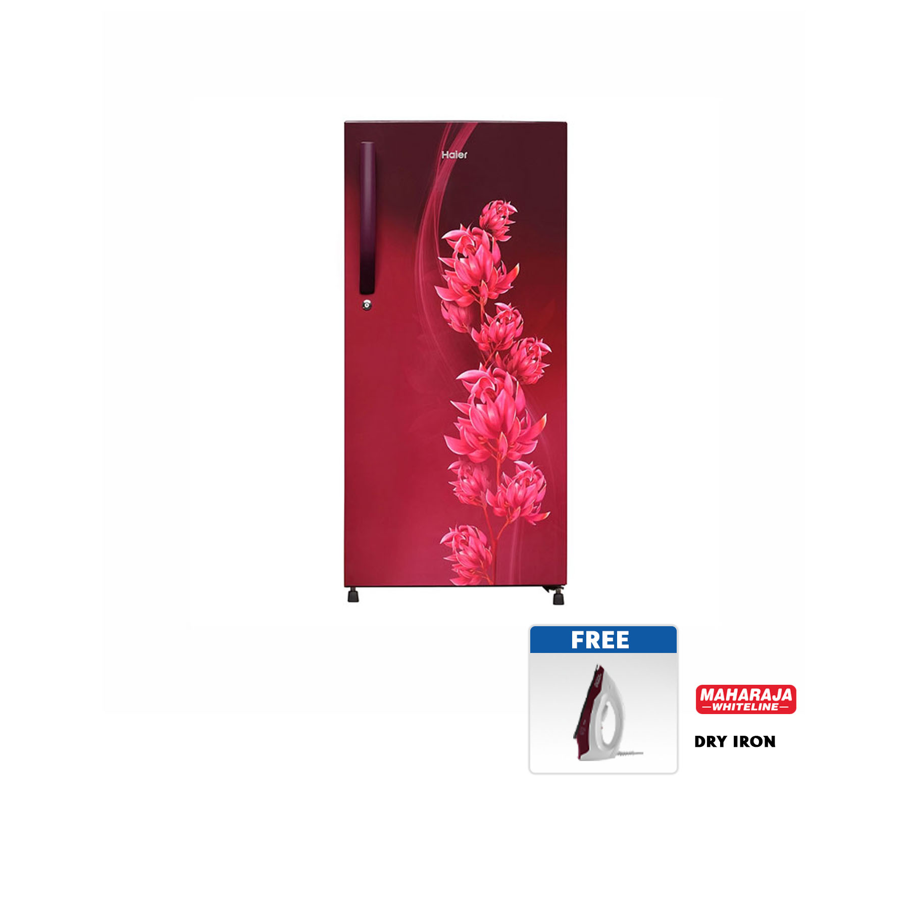 Haier 190 ltr Single Door Refrigerator HRD-2101CRF-P